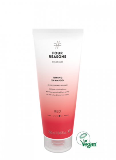 Four Reasons Color Mask Hair Shampoo Red 250ml